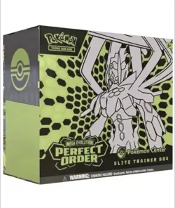 Pokemon TCG Mega Evolution Perfect Order Pokemon Center ETB *PRESALE* - Image 1