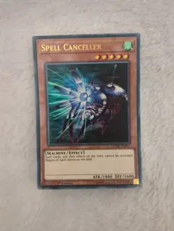 YUGIOH SPELL CANCELLER ULTRA RARE DUDE-EN032 1ST EDITION - Image 1