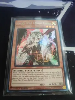 Yugioh Ghost Ogre & Snow Rabbit Secret Rare RA04-en015 - Image 1