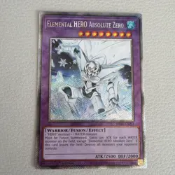Elemental HERO Absolute Zero (Platinum Secret Rare) RA03-EN231 Yu-Gi-Oh TCG - Image 1