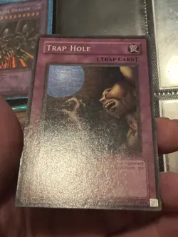 Trap Hole LOB-058 Super Rare GLOSSY Yugioh - Image 5