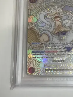 One Piece TCG - Monkey.D.Luffy(SP) (Gold) 3rd Anniversary OP05-119 BGS 9.5 - Image 3