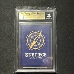 2025 One Piece OP13-118 Monkey D Luffy ALT ART SEC • BGS 9.5 Gem Mint - Image 2