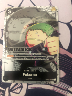 Fukurou (Winner Pack Vol. 6) OP03-088 One Piece Promotion Cards Foil - Image 3