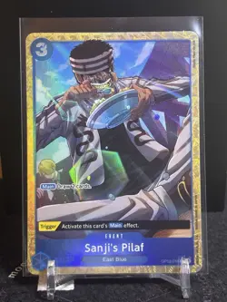 One Piece - Sanji's Pilaf - Alt Art - OP03 - Pillars of Strength - Image 1