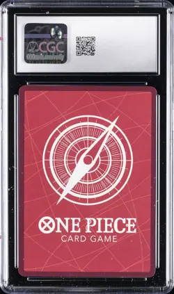 2025 ONE PIECE JPN BASE SHOP COLL. VOL.1, LEADER #OP05-098 ENEL CGC 10 GEM MINT - Image 2