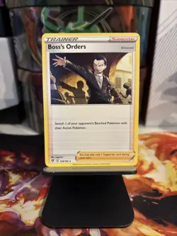 Pokemon Card Boss's Orders Rebel Clash Rare 154/192 Near Mint - Image 1