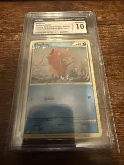 2023 Pokemon Trading Card Game Classic Magikarp Holo #006/034 CGC 10 - Image 3