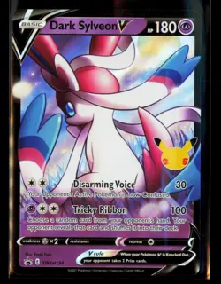 SWSH: Sword & Shield Promo Cards #SWSH134 Dark Sylveon V - Image 1