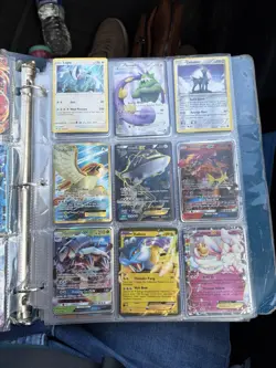 Pokemon EX GX V Card Lot Binder Mewtwo Charizard Blastoise Venusaur Lucario Holo - Image 4