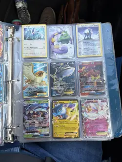 Pokemon EX GX V Card Lot Binder Mewtwo Charizard Blastoise Venusaur Lucario Holo - Image 5