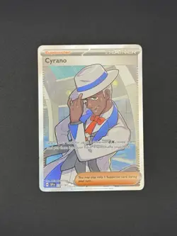 Pokemon Surging Sparks Cyrano 230/191 Ultra Rare Holo Card SV08 NM/M Condition - Image 1