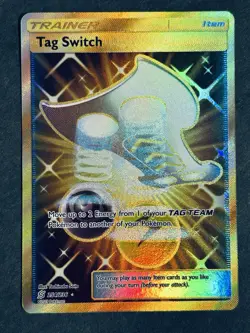 Tag Switch 254/236 Sm-Unified Minds Secret Rare Holo Pokemon Card NM - Image 2