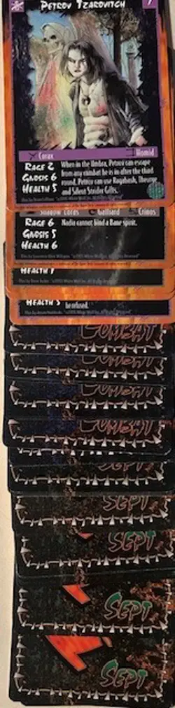 Rage The Werewolf CCG Card Game Lot 1995, 35 Different Cards (Set 6) - Image 2