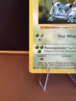 Pokemon Base Set Shadowless 30/102 Ivysaur Pokemon Card - Image 5