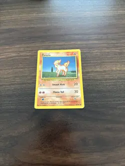 Ponyta Base Set 60/102 Pokemon Card MP - Image 2