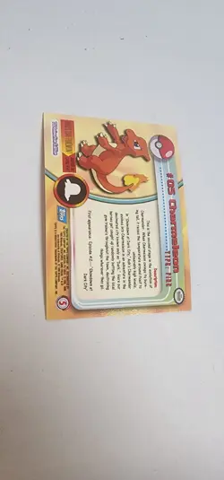 Charmeleon #5 2000 Tv Animation Topps Chrome Holo Pokemon Card. - Image 4
