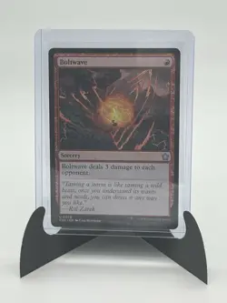 Boltwave Regular Card MTG Foundations, Near Mint Condition, FDN #79 - Image 1