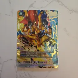 Gamma 1 : SH/Gamma 2 FB09-051 Alternate Art Dual Evolution Dragon Ball Card ENG - Image 1