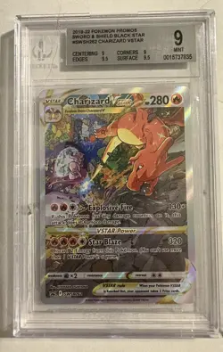 Charizard VSTAR Graded 9.0 SWSH262 SWSH: Sword & Shield Promo Cards - Image 1
