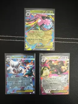 MEGA VENUSAUR Abomasnow Lopunny EX Pokemon Holo Foil Phantasmal Flames Cards - Image 1