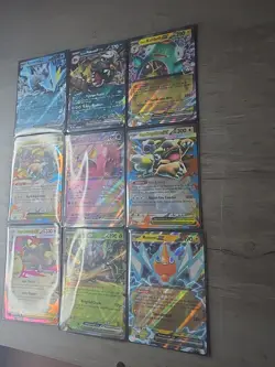 Lot of 9 Double Rare Pokemon TCG Cards NM Condition No Duplicates - Image 3