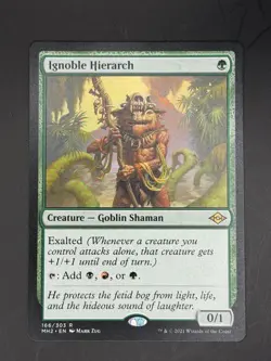 Ignoble Hierarch 166 Rare Modern Horizons 2 Magic: The Gathering Near Mint - Image 1