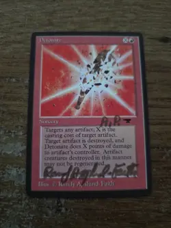 Detonate Artist Proof SIGNED By Randy Asplund-Faith Mtg - Image 1