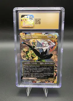 Magic MTG Gwen Stacy (0202) (Borderless) Spider-Man Non-Foil CGC Pristine 10 - Image 2
