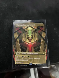 1x MTG Ziatora's Proving Ground (Borderless) - Streets of New Capenna (SNC) #295 - Image 1