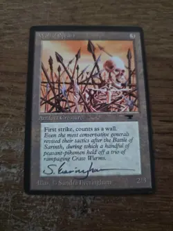 Wall Of Spears Artist Proof SIGNED By Sandra Everingham Mtg - Image 1