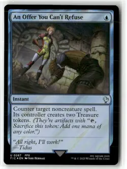 An Offer You Can't Refuse Commander: Final Fantasy Surge Foil NM - Image 1