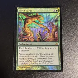 MTG “Earth Surge” FOIL Guildpact #84 Rare NM/Unplayed **Ships Free** - Image 1