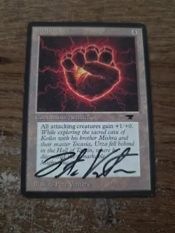Mightstone Artist Proof SIGNED By Pete Venters Mtg - Image 1