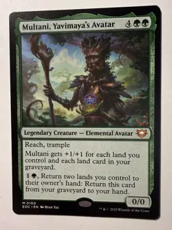 Multani, Yavimaya's Avatar 100 M Normal EOC MTG NM - Image 1