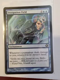 Magic The Gathering, Dissipation Field, Scars of Mirrodin, Regular - Image 1