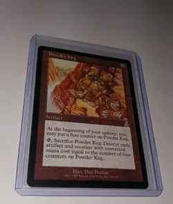 Powder Keg Urza's Destiny EX/LP #136 MTG Magic the Gathering Rare Artifact - Image 1