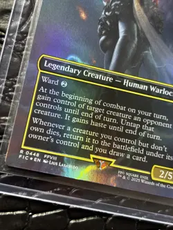 Edea, Possessed Sorceress (Borderless) Commander: Final Fantasy Foil NM Rare - Image 3