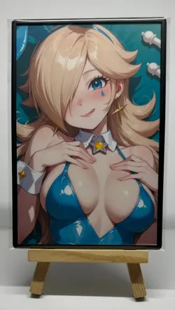 Goddess Story - Anime Waifu A6 Size Art Board - Princess Rosalina - Image 1