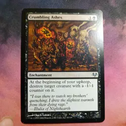 MTG Crumbling Ashes x1 - *NM* - Eventide - Image 1