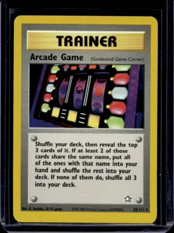 2000 Pokemon Neo Genesis Arcade Game #83/111 - Image 1