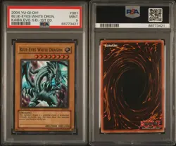 Blue Eyes White Dragon SKE-001 - PSA 9 - Starter Deck - Pokemon Card - Image 1