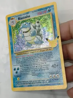 Pokemon Celebrations Blastoise 2/102 Holo Classic Collection 25th Anniversary - Image 2