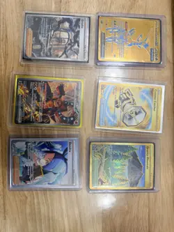 19 Card Pokemon Lot- 3Gold, 4 Sir, 10ir, 2full Arts; All Cards Are Pack Fresh￼ - Image 1