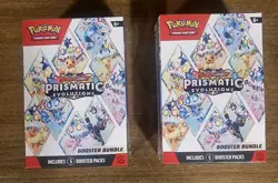 2 Pokemon Prismatic Evolutions Booster Bundle s - Image 1