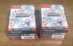 2 Pokemon Prismatic Evolutions Booster Bundle s - Image 2