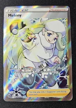 Pokemon Melony Full Art Ultra Rare Holo Trainer TG26/TG30 Astral Radiance - Image 1