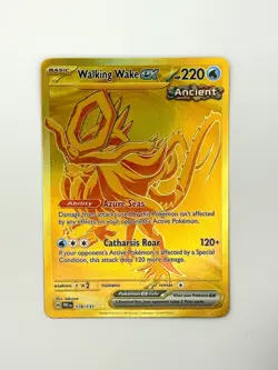 Walking Wake EX - Hyper Rare Gold 178/131 - Pokemon - 2025 Prismatic Evolutions - Image 1