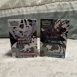 Pokemon Scarlet & Violet White Flare & Black Bolt Booster Bundle 2 Pack - Image 1