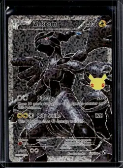 2021 Pokemon SWSH Celebrations Zekrom Classic Collection #114/114 - Image 1